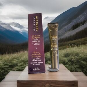 Westmore Beauty 60-Second Eye Effects Tinted Firming Gel 0.33oz /‎ 10mL Sealed